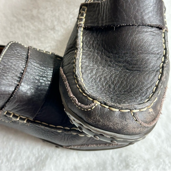 Born Women’s Dark Brown Leather Slip On Loafers Size 8 - Picture 9 of 10